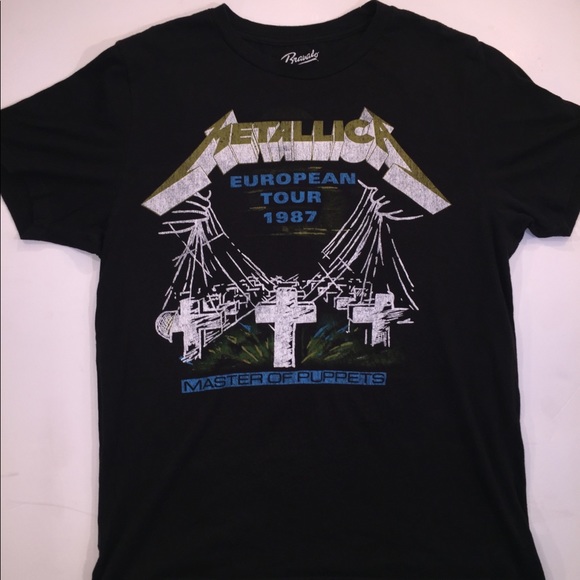 Men’s Vintage Metallica Master of Puppets T Shirt - Picture 1 of 8